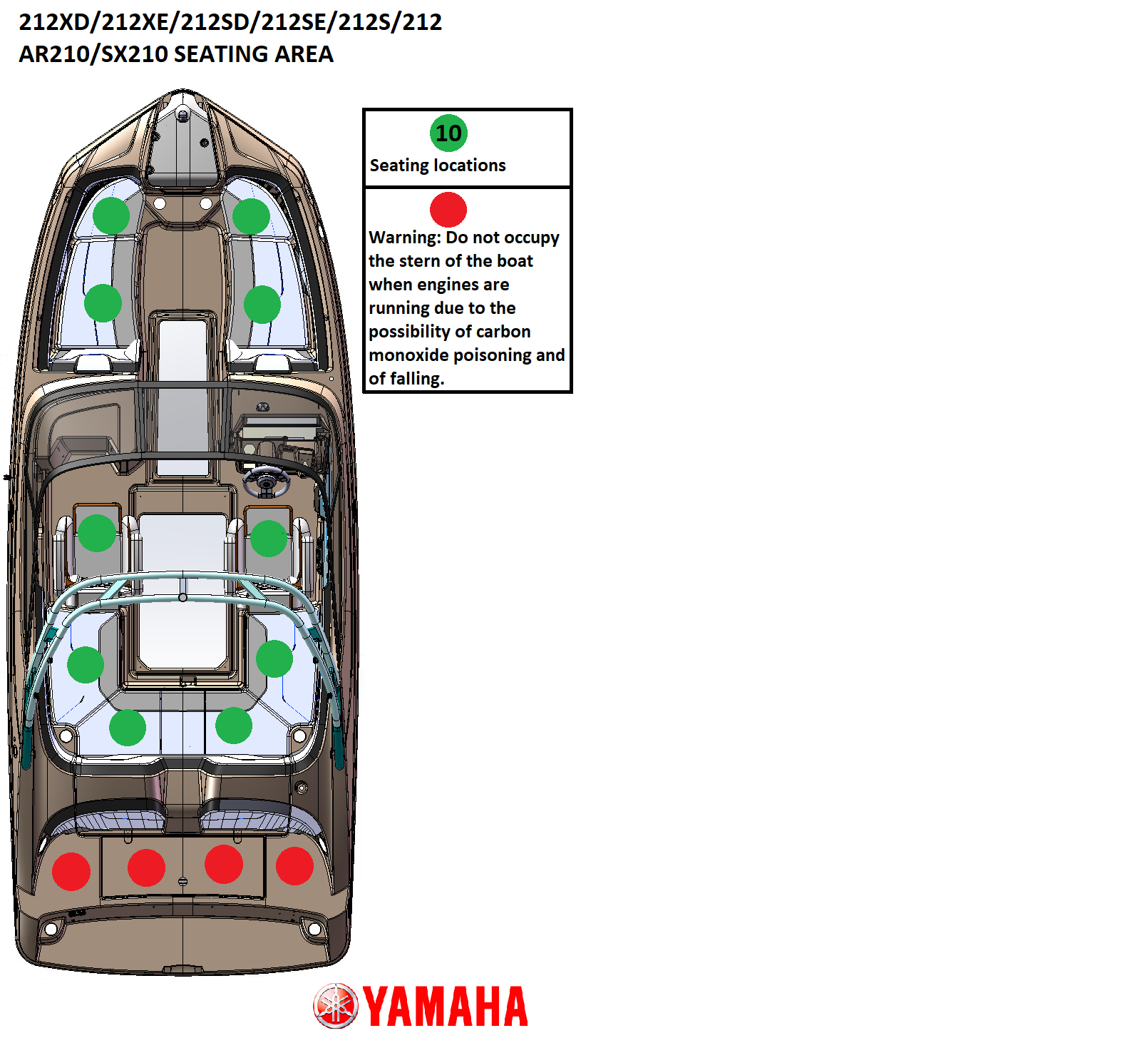 Seating Chart Area Guide