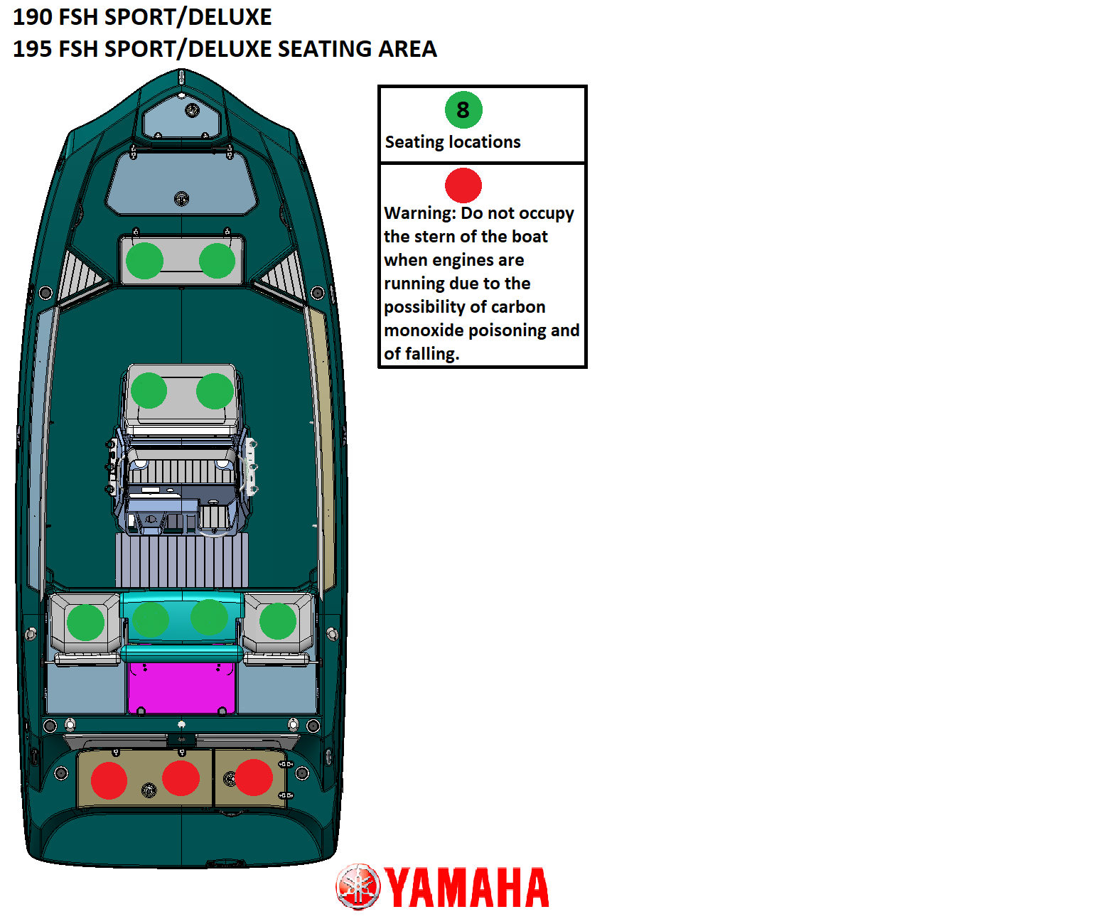 Seating Chart Area Guide