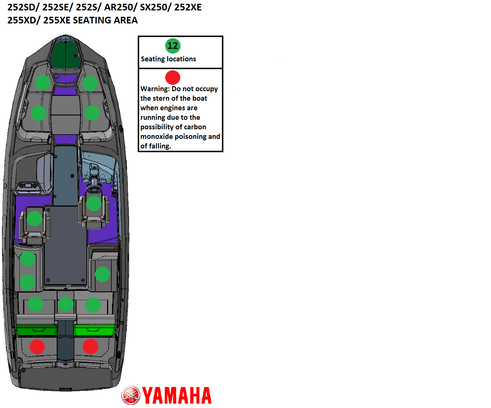 Seating Chart Area Guide